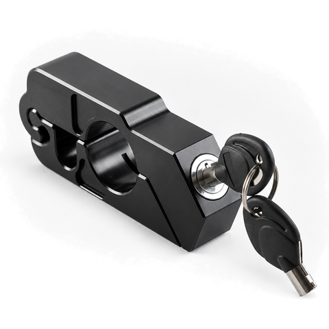 Deadbolt CNC Motorcycle Grip Lock