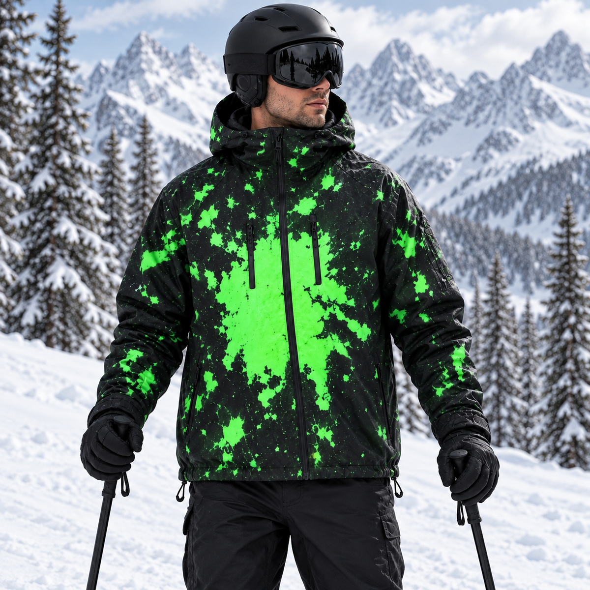Flashpoint jacket — activated color